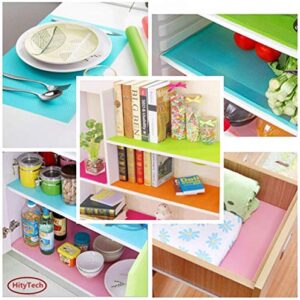 Polly Online Refrigerator Liners Shelf Liners Washable Refrigerator Mats Kitchen Silicone Refrigerator Pads Place Mats 5PCS/Set