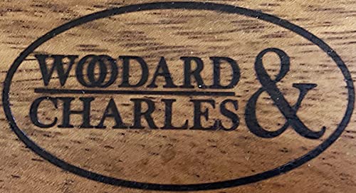 Woodard & Charles Round Lazy Susan Turntable with Stainless Steel Ball Bearing Mechanism (Whitewash)