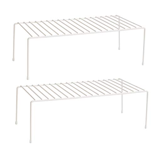 ASTOTSELL Kitchen Cupboard Organiser [2 Pack], Kitchen Cupboard Storage Shelf Rack