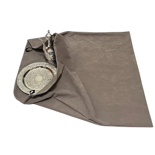 rejopfad Anti Tarnish Silver Storage Bag 28"x28", Velvet Fabric Black Cloth Bag for Silver Storage, Resistant Jewelry Flatware, Silverplate, & Silver Storage Silver Protection Bags