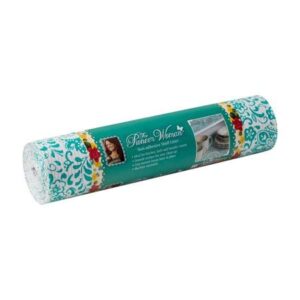 the pioneer woman non-adhesive shelf liner 12 in x 10 ft traveling vines