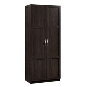 sauder 419496 miscellaneous storage storage cabinet, l: 29.375″ x w: 16.125″ x h: 71.125″, cinnamon cherry finish