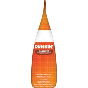 Dunkin' Hazelnut Flavored Ground Coffee, 12 Ounces