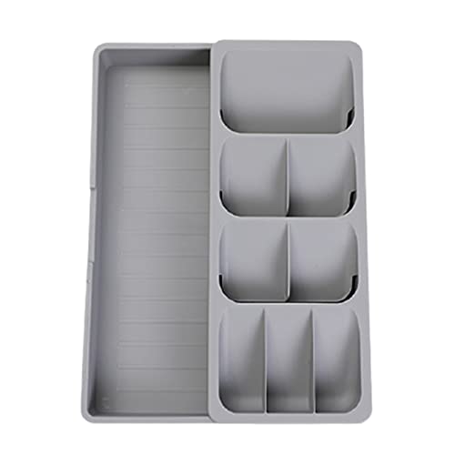 Cutlery Drawer Storage Box Fork Spoon Divider for Kitchen Utensils B