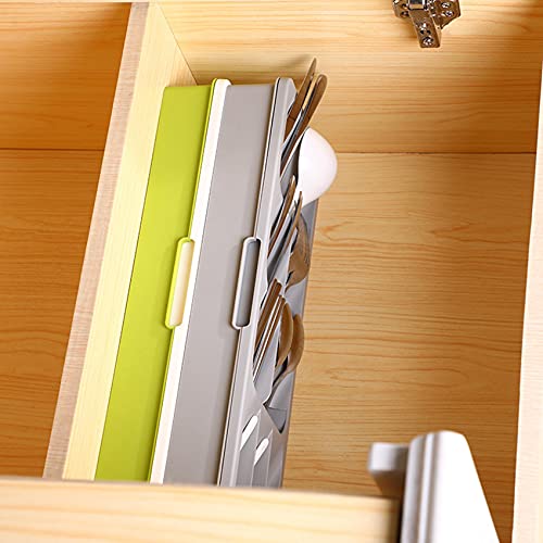 Cutlery Drawer Storage Box Fork Spoon Divider for Kitchen Utensils B