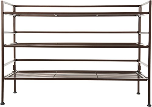 Amazon Basics 9-Pair Shoe Rack Organizer