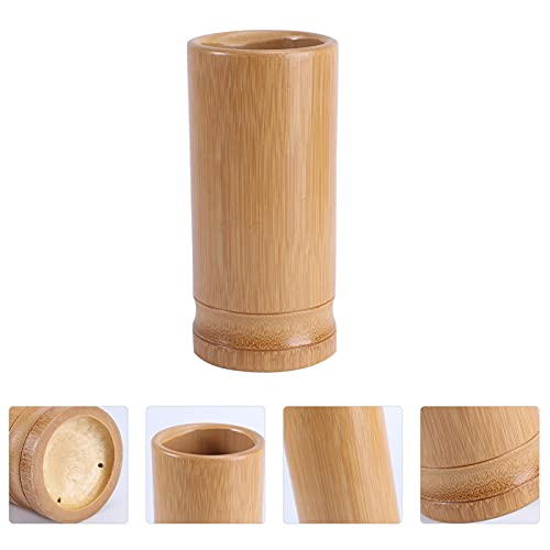 Zerodeko 3 pcs Kitchen Chopsticks Storage Holder Simple Kitchen Cutlery Bamboo Bucket