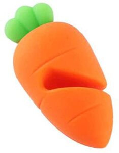 silicone spill proof lid lifters cute carrot shaped small soft heat pot pan saucepan lid holder fun kitchen gadgets deft design
