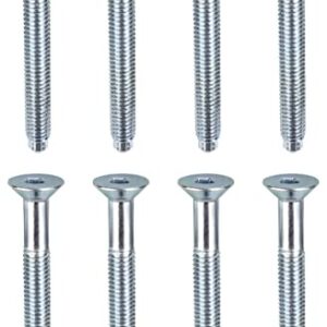 Spare Hardware Parts Shelf Unit Long Screw (Replacement for IKEA Part #100106) (Pack of 8)