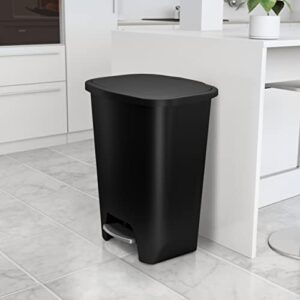 Glad 20 Gallon 75 Liter Extra Capacity Plastic Step Trash Can With   31PcaOi6LL 300x300 