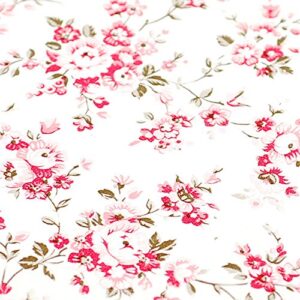 glow4u self adhesive floral shelf drawer liner vinyl contact paper for kitchen cabinets dresser cupboard pantry furniture wall arts crafts decal 17.7 inch by 16 feet