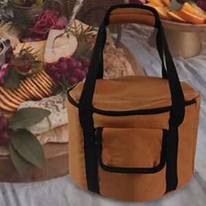 Tableware Storage Bag Cookware Cooking Utensils Organizer for Picnic