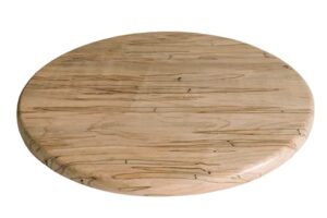 ambrosia maple wood lazy susan turntable 16″, dining room centerpiece