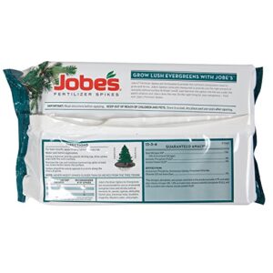 Jobe's, Fertilizer Spikes, Evergreen Tree, 15 Count, Slow Release, Cypress, Juniper, Magnolia