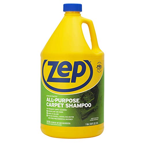 Zep All-Purpose Carpet Shampoo Concentrate 128 ounce ZUCEC128 (formerly Carpet Extractor) , Blue