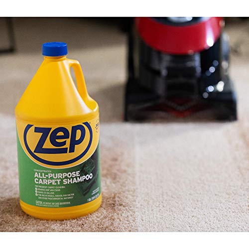 Zep All-Purpose Carpet Shampoo Concentrate 128 ounce ZUCEC128 (formerly Carpet Extractor) , Blue