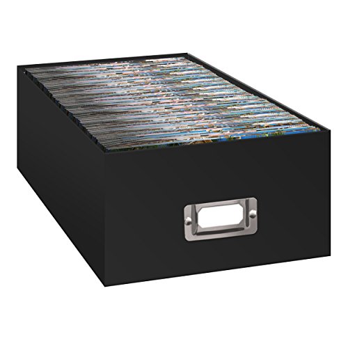 Pioneer Photo Albums Photo Storage Box, Black