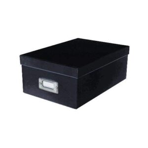 Pioneer Photo Albums Photo Storage Box, Black