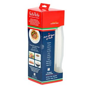 Microwave Pasta Cooker - The Original Fasta Pasta - No Mess, Sticking or Waiting For Boil