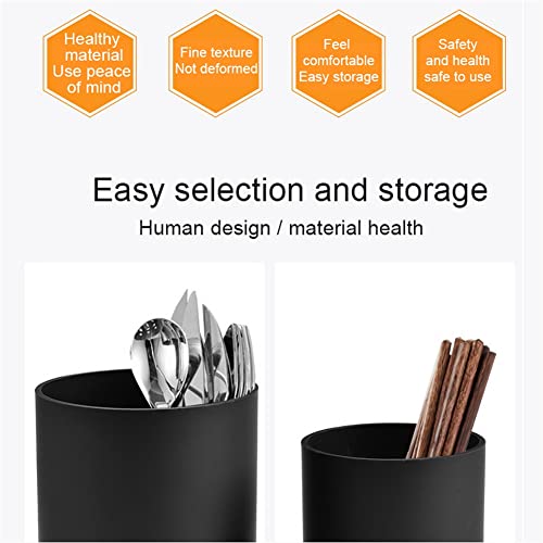 Gigicloud Kitchen Utensil Holder, Kitchen Cooking Utensil Holder Flatware Chopsticks Spoon Shelf Organizer Kitchen Drain Holder Caddy Utensil Holder Organizer Basket