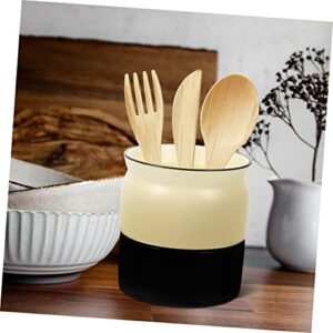 Alipis Nordic Caddy Utensils Spoon A Fork Silverware Decor Cutlery Chopsticks Flowers Countertop Vase for Container Drying Home Tableware Organizer Utensil Household Flatware Chopstick