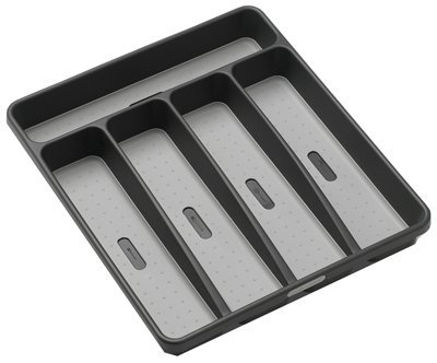 (3) ea Madesmart Housewares 95-29605-06 Small 5 Compartment Granite Silverware Trays3