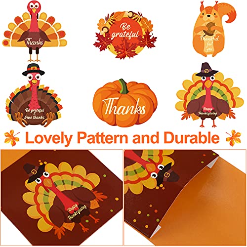 36 Pieces Thanksgiving Cutlery Holder Set for Thanksgiving Turkey Utensil Decor, Silverware Holder for TurkeyThanksgiving Table Decorations