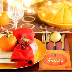 36 Pieces Thanksgiving Cutlery Holder Set for Thanksgiving Turkey Utensil Decor, Silverware Holder for TurkeyThanksgiving Table Decorations