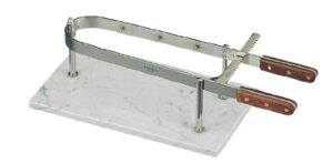 fischer bargoin french de luxe ham holder with marble tray