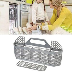 AUSUKY Kitchen Aid Dishwasher Silverware Basket Filter Basket Flatware Organizers