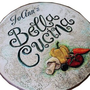 Italian Bella Cucina Personalized Lazy Susan