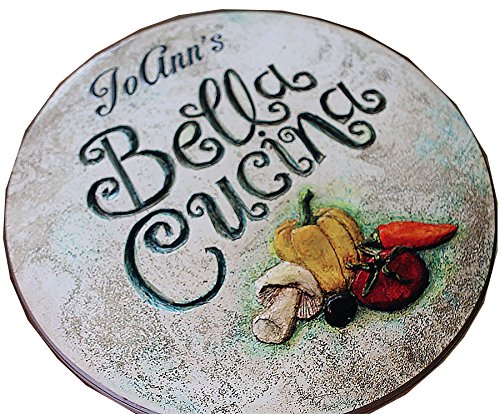 Italian Bella Cucina Personalized Lazy Susan