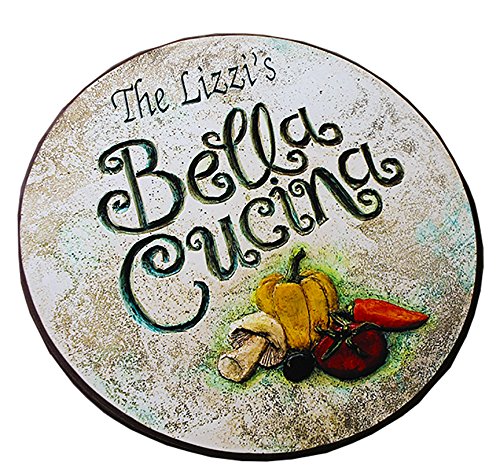 Italian Bella Cucina Personalized Lazy Susan