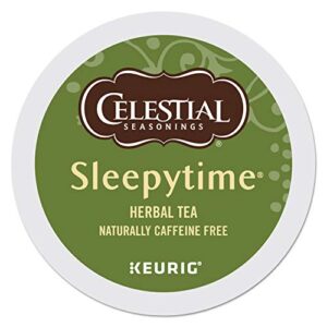 celestial seasonings sleepytime herbal tea, single-serve keurig k-cup pods, 24 count