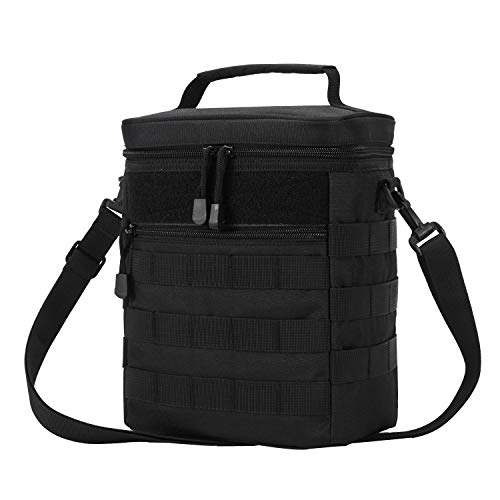 Tactical Lunch Bag Military Molle Lunch Box Picnic Beach Leak Proof Lunch Kit Tote Bag