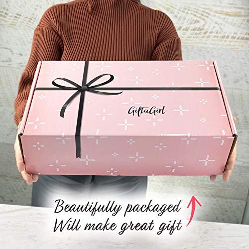 GIFTAGIRL Unique Gifts for Wife from Husband this Christmas - Funny Wine Gifts from Husband like our Happy Life Happy Wife Racks are ideal Wine Gifts for Women Funny, and Arrive Beautifully Gift Boxed