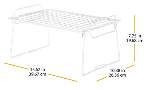 Whitmor Wire Grid Stacking Utility Shelf