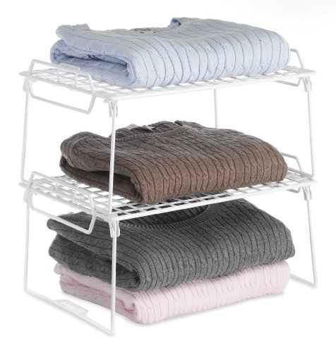 Whitmor Wire Grid Stacking Utility Shelf