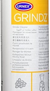 Urnex Grindz Professional Coffee Grinder Cleaning Tablets - 430 Grams - All Natural Food Safe Gluten Free - Cleans Burr and Casing - Help Extend Life of Your Grinder