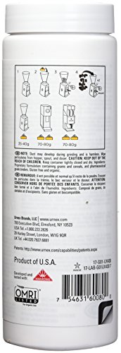 Urnex Grindz Professional Coffee Grinder Cleaning Tablets - 430 Grams - All Natural Food Safe Gluten Free - Cleans Burr and Casing - Help Extend Life of Your Grinder