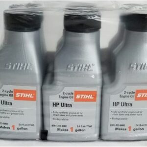 STIHL 0781 313 8002 2.6 Ounce High Performance Ultra 2 Cycle Engine Oil, 6 Pack