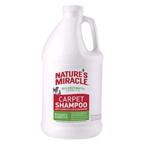 Nature's Miracle Carpet Shampoo, Deep-Cleaning Stain and Odor Remover 64 Ounce