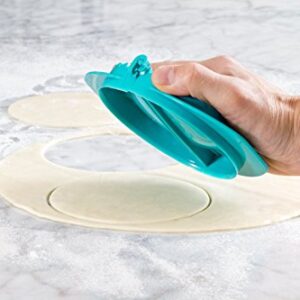 Prepworks Multifunctional Dough Press, Set of 3 Sizes Included - 4 inch/5 inch/6 inch