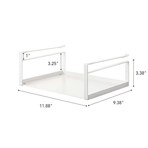 YAMAZAKI home 2443 Shelf Storage Rack-Cabinet Organizer, One Size, White