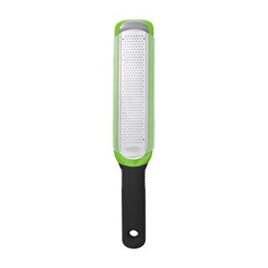 oxo good grips etched zester and grater green