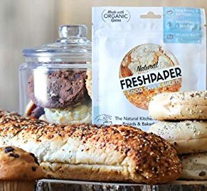 THE FRESHGLOW CO FRESHPAPER, Food Saver Sheets for Bread, Keep Baked Goods Fresh, Perfect for Bagels, Muffins, Fresh Bread, Cookie Storage, Healthy Meal Prep, BPA Free, Made in USA - 1 (8 Sheet) Pack