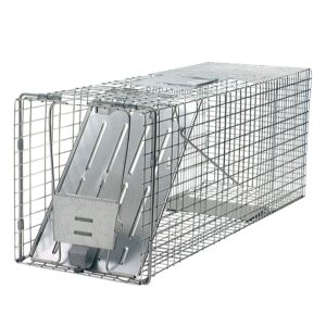 Havahart 1079SR Large 1-Door Humane Catch and Release Live Animal Trap for Raccoons, Cats, Bobcats, Beavers, Small Dogs, Groundhogs, Opossums, Foxes, Armadillos, and Similar-Sized Animals