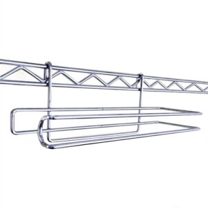 shelving inc. paper towel holder for wire shelving