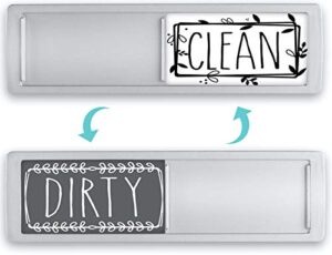 dishwasher magnet clean dirty sign, clean dirty magnet for dishwasher, dirty clean dishwasher magnet, dishwasher clean dirty sign, strong/non scratch farmhouse rustic wood design