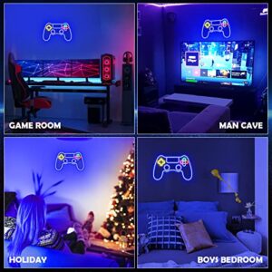 Kavaas Gamer Neon Sign, Game Controller Neon Sign for Gamer Room Decor - Gaming Neon Sign for Teen Boy Room Decor, LED Game Neon Sign Gaming Wall Decor - Best Gamer Gifts for Boys, Kids
